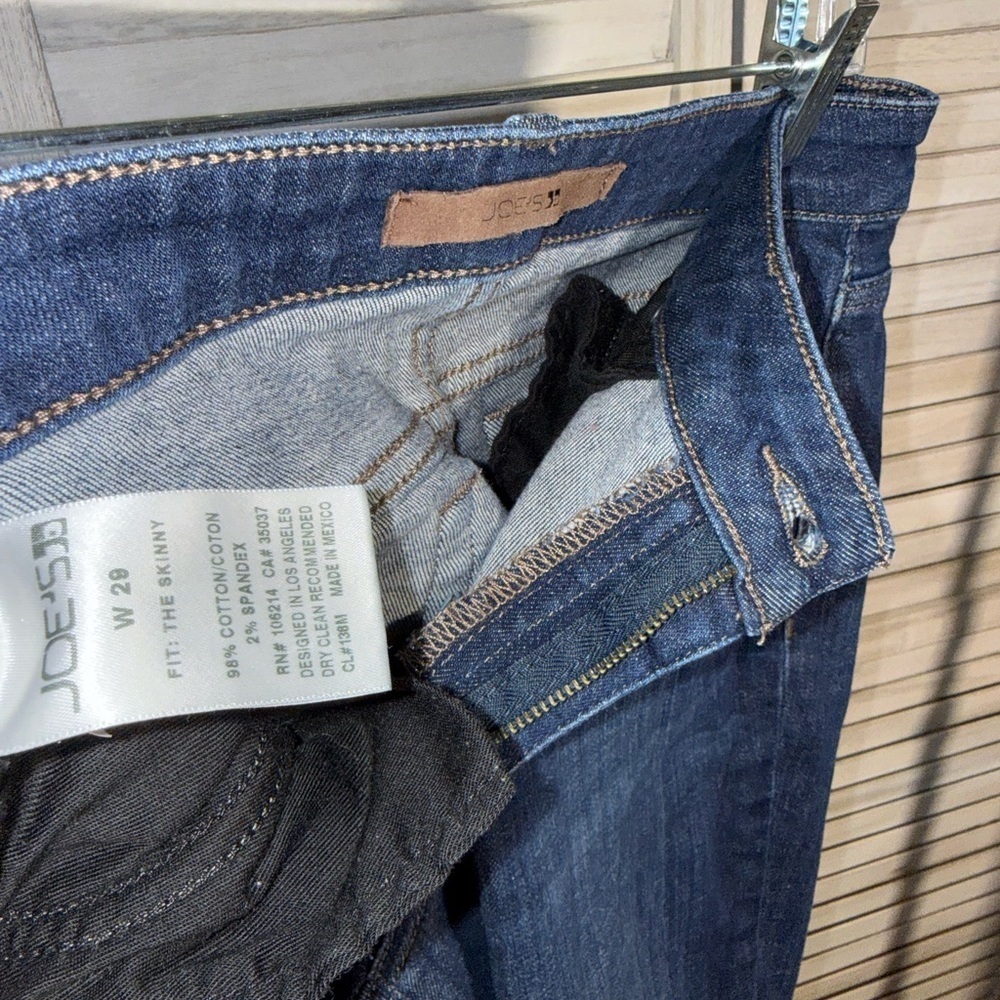 Joe's Jeans Dark Blue The Skinny Jeans - Picture 3 of 3